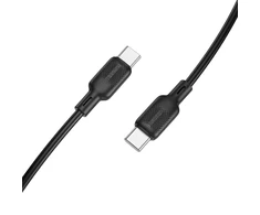 Borofone Cable BX113 Lenny – Type C to Type C – PD 60W 3A 3 metres juodos spalvos