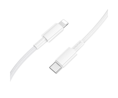 Borofone Kabelis BX117 Source - Typ C į Lightning - PD 27W 1 m. baltos spalvos
