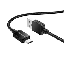 Borofone kabelis BX120 Placer – USB į Micro USB – 2,4A 1 m juodos spalvos