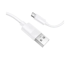 Borofone kabelis BX123 Leya – USB to Typ C – 36W 3A 1 m baltas