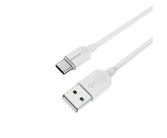 USB kabelis BOROFONE BX14 type-C baltas 1m