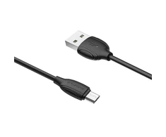 Borofone BOROPHONE USB KABELIS - BX19 2.4A MICRO USB 1M Juodas