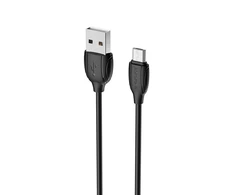 Borofone BOROPHONE USB KABELIS - BX19 2.4A MICRO USB 1M Juodas
