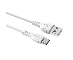 Borofone kabelis BX51 Triumph – USB į Type C – 3A 1 metras baltos spalvos