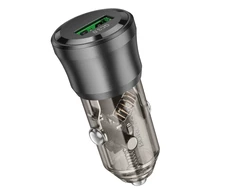 Borofone automobilinis įkroviklis BZ23 Noble - USB - QC 3.0 18W 3A juodos spalvos