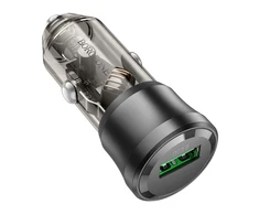 Borofone automobilinis įkroviklis BZ23 Noble - USB - QC 3.0 18W 3A juodos spalvos