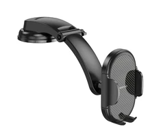 Borofone automobilinis laikiklis BH73 Charm with suction cup juodos spalvos
