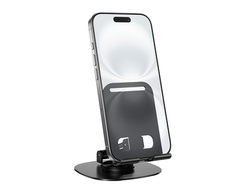 Borofone telefono laikiklis – stovas BH138 Fit juodos spalvos