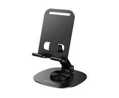 Borofone telefono laikiklis – stovas BH138 Fit juodos spalvos