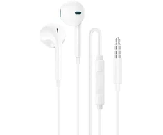 Oem Borofone ausinės BM100 Fuente su mikrofonu baltos spalvos