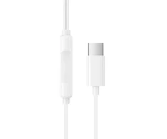 Oem Borofone ausinės BM100 Fuente su mikrofonu Typ C (DAC) baltos spalvos