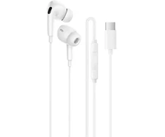 Oem Borofone ausinės BM100 Pro Fuente su mikrofonu Typ C (DAC) baltos spalvos