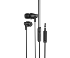 Borofone Ausinės BM61 Wanderer su mikrofonu juodos spalvos