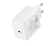 Borofone Įkroviklis jungiama į tinklą BN33 Fuente GaN Typ C – QC3.0 PD 40W baltos spalvos