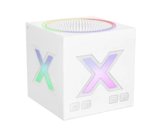Borofone nešiojama Bluetooth kolonėlė BR101 Rubik baltos spalvos