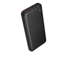 Borofone Power Bank 10000mAh BJ80 Clever – 2xUSB + Type C – QC 3.0 22,5W PD 20W juodos spalvos