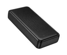 Borofone Power Bank 20000mAh BJ78A Clever - 2xUSB - juodos spalvos