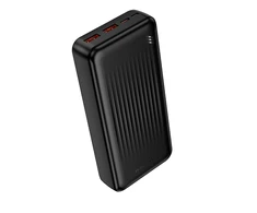 Borofone Power Bank 20000mAh BJ80A Clever – 2xUSB + Type C – QC 3.0 22,5W + PD 20W juodos spalvos