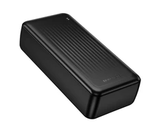 Borofone Power Bank 30000mAh BJ80B Clever – 2xUSB + Type C – QC 3.0 22,5W PD 20W juodos spalvos