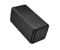 Borofone Power Bank 50000mAh BJ80C Clever – 2xUSB + Type C – QC 3.0 22,5W PD 20W juodos spalvos