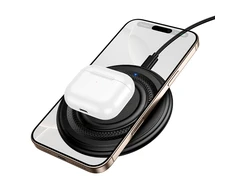 Oem Borofone belaidis įkroviklis BQ40 Crown 15W juodos spalvos