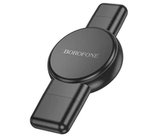 Borofone Belaidis įkroviklis BQ31 Portable 2,5W skirtas iWatch 1-9, SE/SE2, Samsung Ultra/Ultra2 juodos spalvos