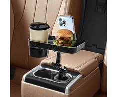 Oem Car table with phone holder CP12 juodos spalvos