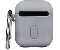 Dėklas Oem Carbon case for Airpods | Airpods 2 pilkas