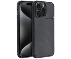 Dėklas Oem Case for iPhone 15 PRO MAX Carbon Premium juodas