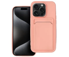 „Oem“ dėklas, skirtas „iPhone 15 PRO“ kortelių dėklui, rožinis