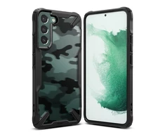 RINGKE Fusion X Samsung Galaxy S22 Plus – Camo dėklas telefonui juodos spalvos
