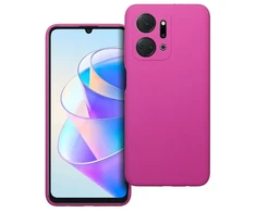 OEM dėklas Honor X7A silikoniniam 2 mm dėklui (apsauginis fotoaparatas), rožinis