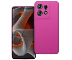 Oem Originalus „Motorola EDGE 50 PRO“ silikoninis 2 mm dėklas (apsauginis fotoaparatas), rožinis