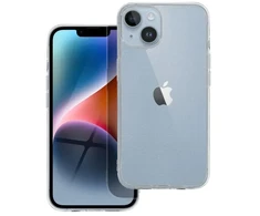 OEM dėklas, skirtas „iPhone 14“ skaidrus dėklas (2 mm) (apsauga nuo kameros), permatomas