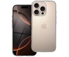 Oem Originalus „iPhone 16 PRO“ skaidrus dėklas (2 mm, apsaugantis kamerą), permatomas