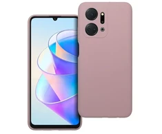 OEM dėklas Honor X7A silikoniniam 2 mm dėklui (apsauginis fotoaparatas), rausvos spalvos