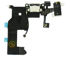 Oem Dock Connector Flex Cable iPhone 5 baltas