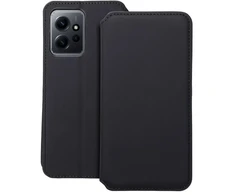 Oem DUAL POCKET Book dėklas skirtas Xiaomi Redmi Note 12 5G juodos spalvos
