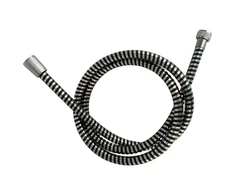 Dušo žarna AB PVC 150cm Chromuota/Juoda