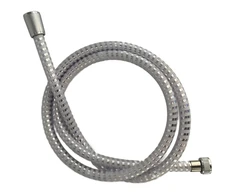 Dušo žarna AB PVC 150cm Chromuota/Balta