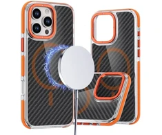 Oem Dėklas na Xiaomi Redmi Note 15 PRO 5G Fiber zgodne su MagSafe oranžinė