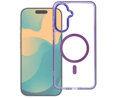 Oem Dėklas na Samsung S26 ULTRA Frame Clear Hybrid Mag Cover zgodny su MagSafe violetinė