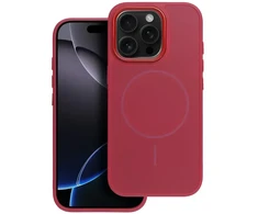Oem Originalus „iPhone 12 Frame Mag Cover“ dėklas, suderinamas su „MagSafe“, rausvai raudonas