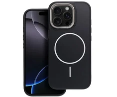 „Oem“ dėklas, skirtas „iPhone 12 PRO Frame Mag Cover“, suderinamas su „MagSafe“ juodas