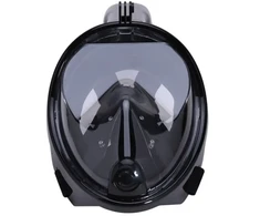 Oem Full Face Diving Mask for Snorkeling S M juodas