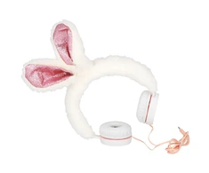 Oem GJBY ausinės – Plush RABBIT baltos spalvos