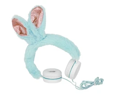 Oem GJBY ausinės – Plush RABBIT mėlynos spalvos