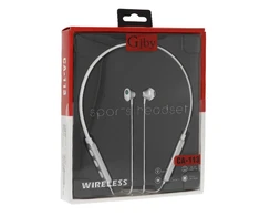 GJBY ausinės – SPORTS BLUETOOTH CA-113 baltos spalvos