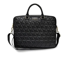 Guess Quilted krepšys kompiuteriui 15" juodos spalvos