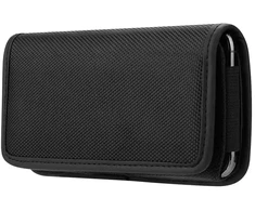 OEM horizontalus diržinis telefono dėklas iPhone 5 / 5s / SE / 5c, Oppo A71, Oxford Model 1, Juodas